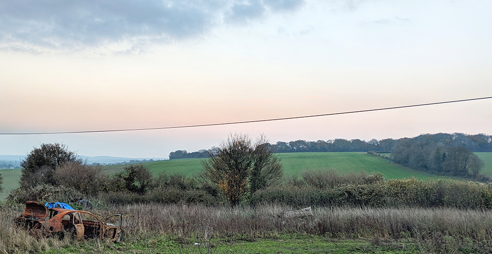 Approaching Eynsford