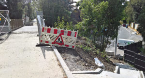 Well they haven't entirely blocked it off...