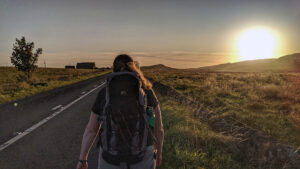 Approaching the Old Repeater Station