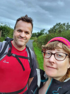 Heading off at the start of the final day