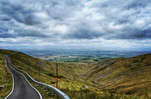 Eden Valley and the Lakes from Great Dun Fell