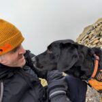 Henry and I at the top of Helvellyn