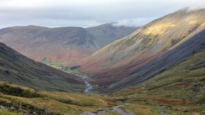 First view of Wasdale Head